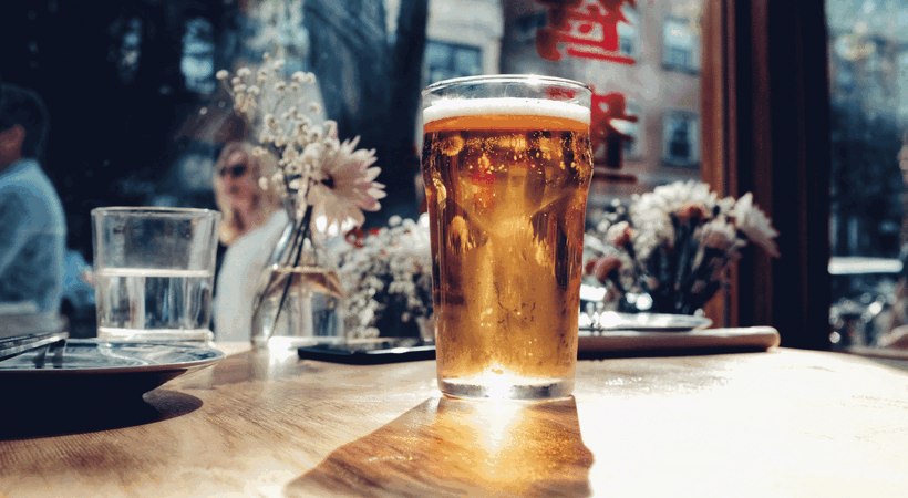The humble pint in a reusable glass could become a thing of the past in a post-covid UK