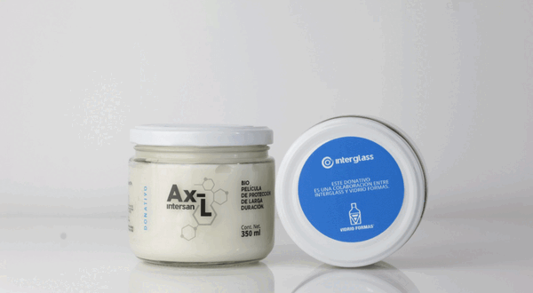 Interglass collaborates with Vidrio Formas on hand sanitiser