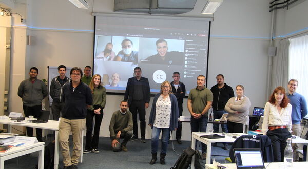 First Autumn CelSian Glass Technology hybrid training takes place
