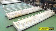 Revimac and Fusiontec supply glass conditioning system to customer