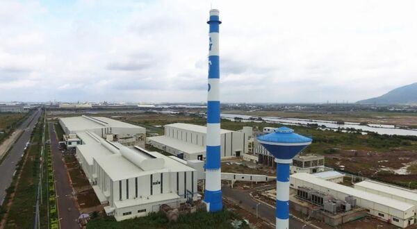 Installation of Vietnamese float glass plant