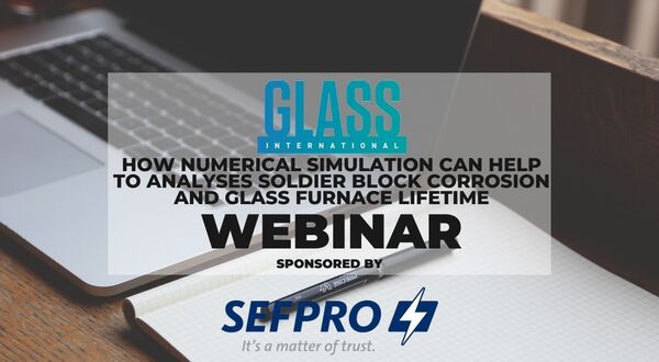 How numerical simulation can help to analyses soldier block corrosion and glass furnace lifetime