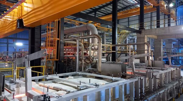 Horn starts heat-up process of GCA’s 400 tpd furnace