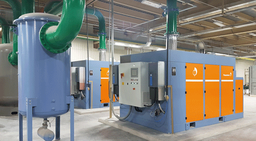 Pneumofore installs two vacuum pumps at IVC’s Piedras Negras plant