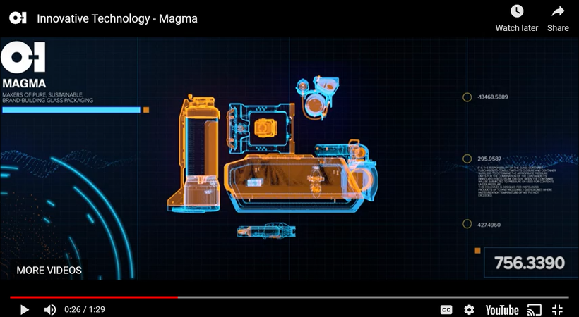 O-I has validated the Magma glass melting technology at its Holzminden manufacturing facility, Germany