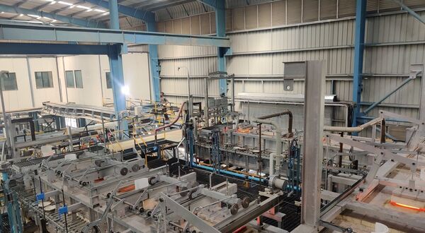 PGP Glass ignites 250t/day Horn furnace