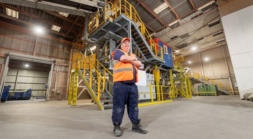 Beatson Clark invests a further £1 million into its South Yorkshire recycling plant