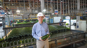 Cristalerías de Chile plots construction of third glass production facility