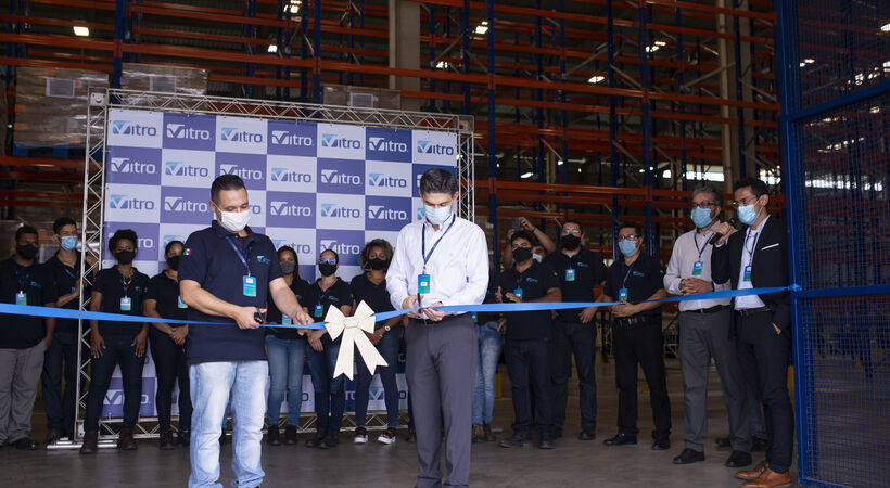 Vitro opened a glass decoration facility in Bahia, Brazil which contains painting, silk screening and hot stamping technology.