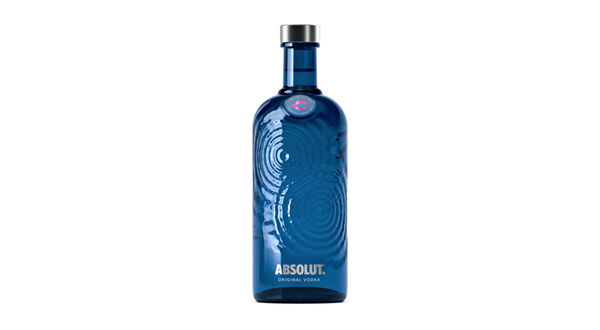 Ardagh produces 80% recycled Absolut glass bottle