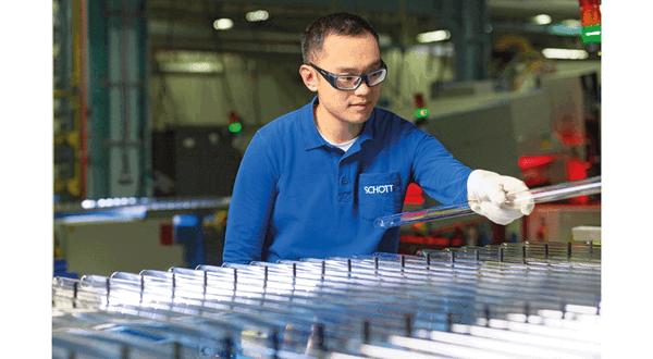 Schott to invest €70 million in Chinese pharmaceutical glass manufacturing facility
