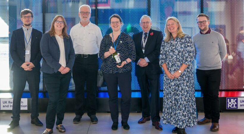 In attendance from Glass Futures were Aston Fuller (left) and Richard Katz (third from right).
