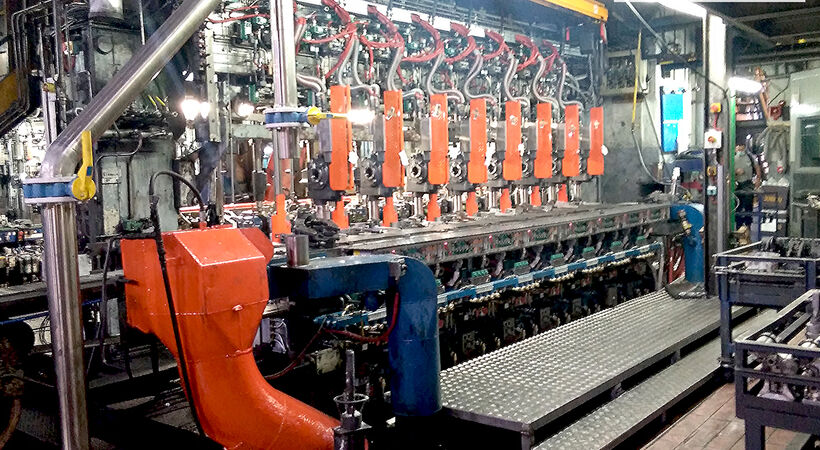 Verescence, a  container glass packager, hired Revimac to perform a section box exchange at its La Granja, Spain manufacturing facility.
