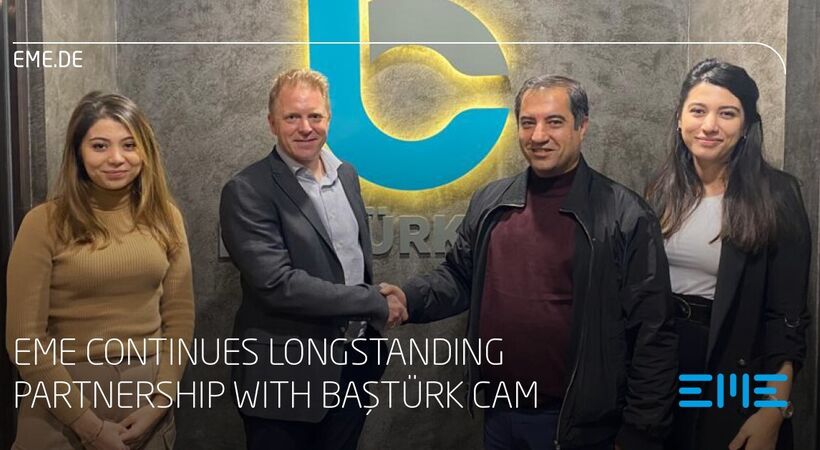 Turkish glass packaging manufacturer Bastürk Cam has commissioned EME to deliver equipment for its second furnace (B)