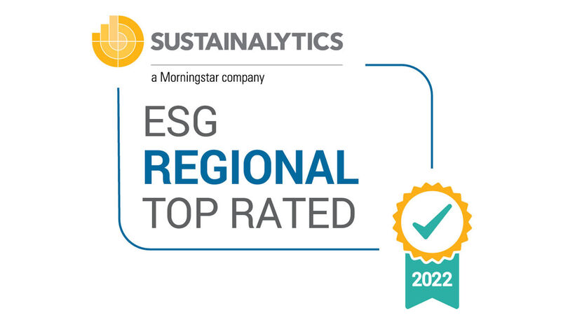 Zignago Vetro received 'Regional Top-Rated Badges' for its sustainable manufacturing methods.