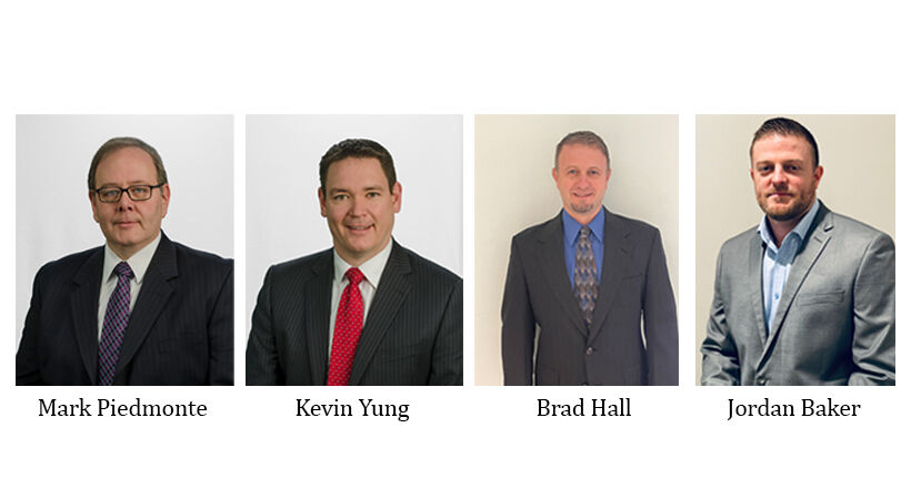 From left to right: CEO, Chief Revenue Officer, Chief Operations Officer and Chief Financial Officer.