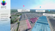 Virtual tours of Arc glass factory
