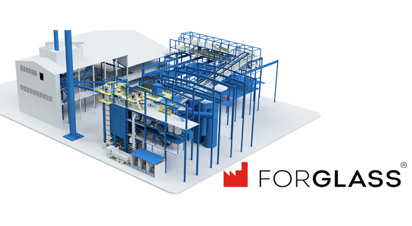A mock-up of how Saint-Gobain Isover's modernised glass wool plant will look once completed.