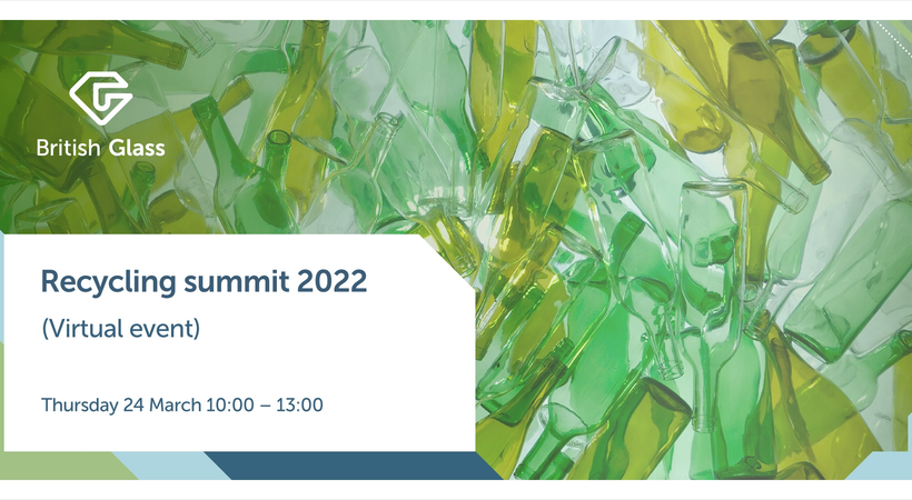 The British Glass UK recycling summit takes place on March 24.