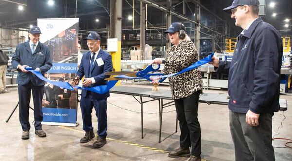 Stoelzle celebrates a year of US glass manufacturing