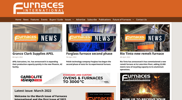 Furnaces International launches site