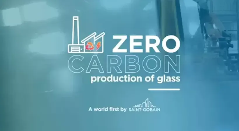 Saint-Gobain achieved zero-carbon production at its flat glass manufacturing facility in Aniche, northern France, last week.
