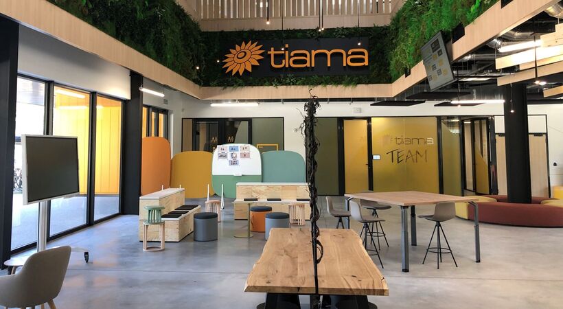 Tiama's new headquarters includes rooms and equipment dedicated exclusively to its glass industry customers