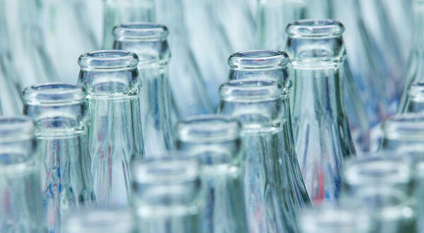 Industrial trials at Vetropack produce soda-free glass bottles
