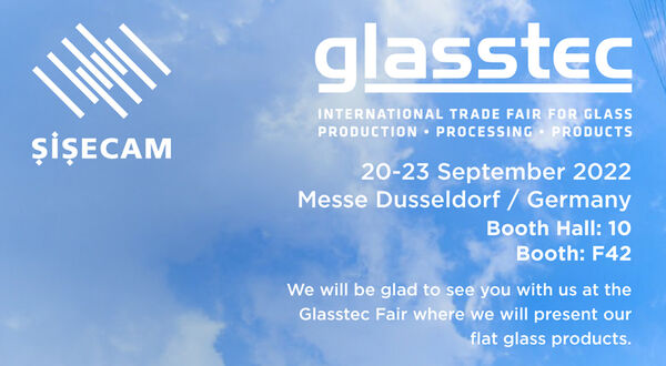 Şişecam will present at Glasstec Fair