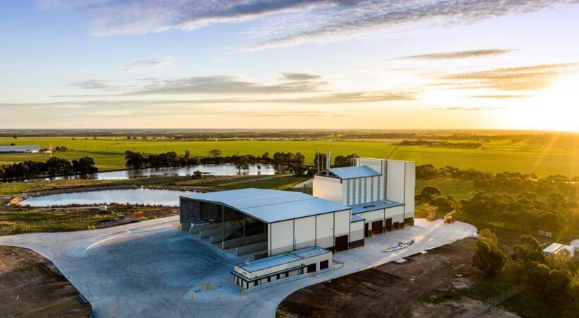 The $25m glass beneficiation facility in South Australia will enable Orora  increase the amount of recycled glass used in its manufactured products.
