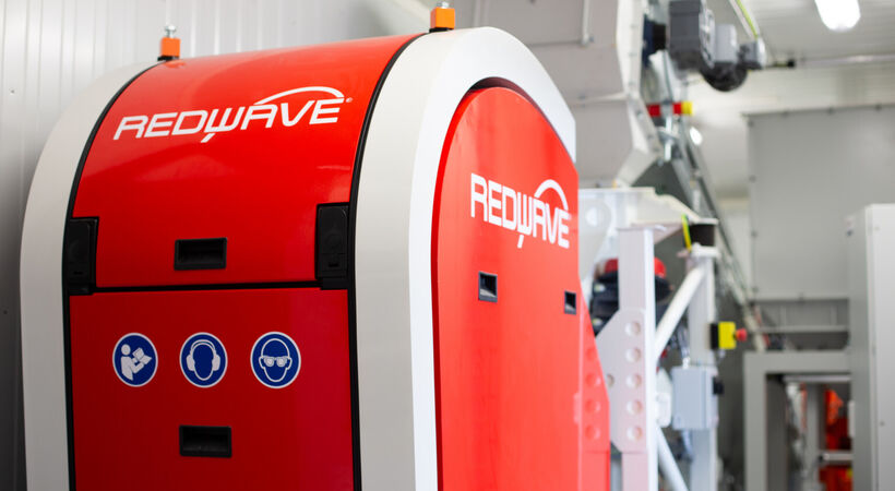 German glass producer Wiegand-Glas installed the Redwave QI cullet system last month.