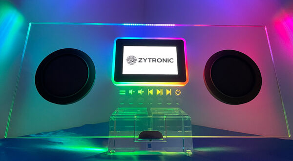 Zytronic uses NSG glass for Hi-Fi concept