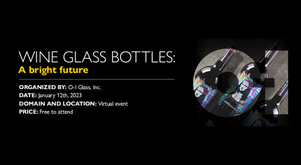 O-I to host webinar on sustainable glass wine bottles