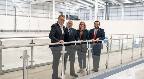 Glass Futures construction nears completion