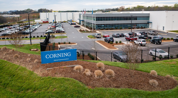 Corning opens optical cable manufacturing campus in USA