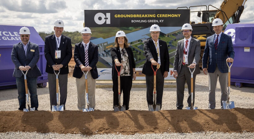 O-I broke ground on its $240 million greenfield glass manufacturing facility in Bowling Green, Kentucky