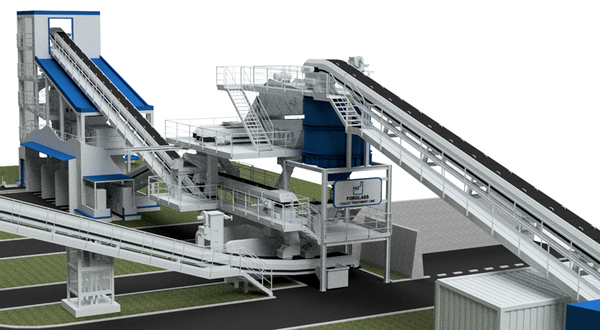 Forglass builds cullet treatment system for Saint-Gobain