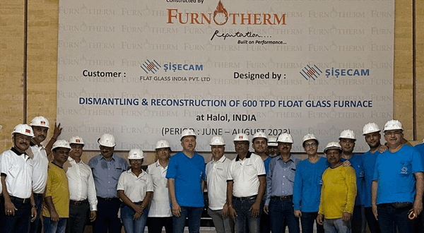 Furnotherm completes Sisecam glass furnace project