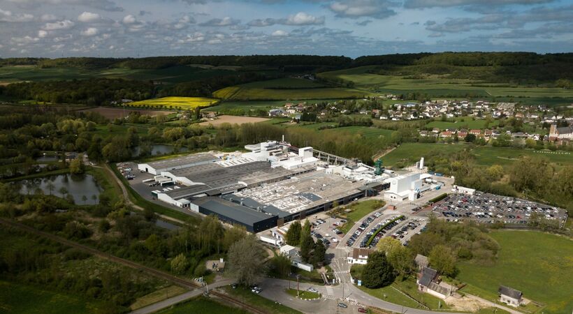 The Metron digital energy management solution was tested in Pochet’s glass factory in Guimerville, in Seine-Maritime, France..