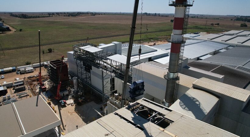 Ardagh's glass site in Nigel, South Africa which recently commissioned a Sorg manufacturing furnace.