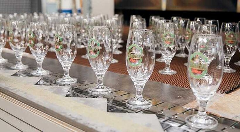 Glass manufacturer Ritzenhoff is famous for its colourful glass designs among German households.