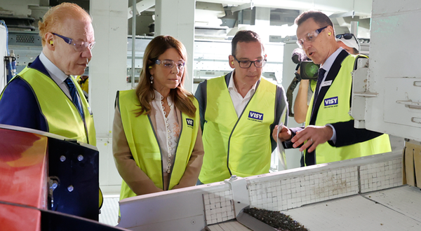 Visy invests $50 million in Australian glass recycling facility