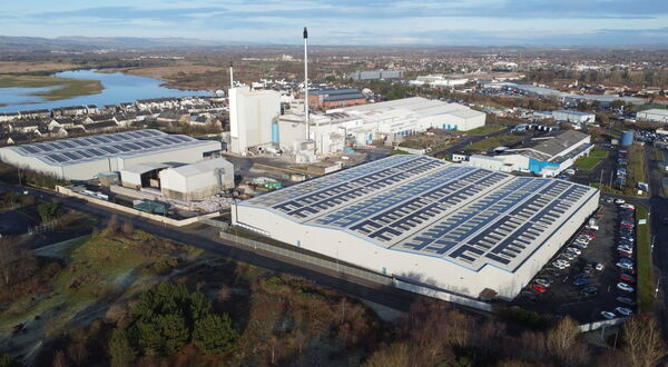 Ardagh launches solar energy plant in Scotland
