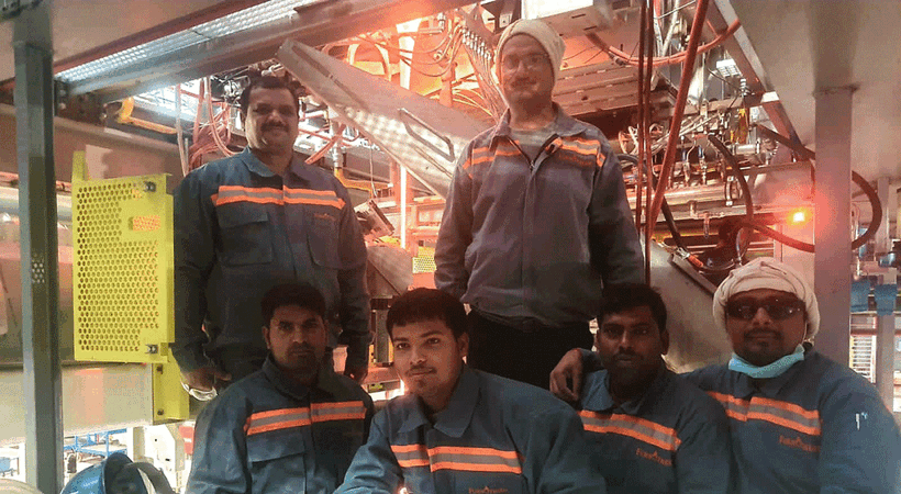 India's Furnotherm completed the heat up and draining of Baştürk Cam’s 600t/day furnace at its Malatya, Türkiye glass manufacturing facility.