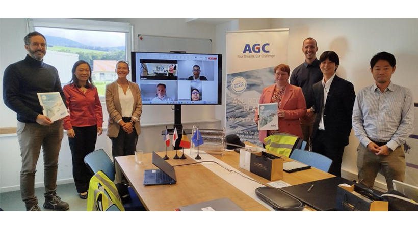 AGC Glass Europe and ROSI signed an agreement for flat glass recycling on September 13th in Saint Honoré, France.