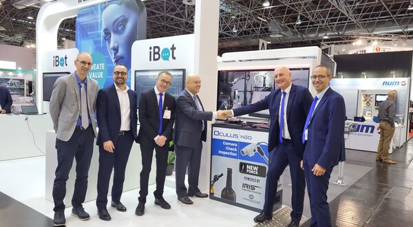 Iris Inspection Machines and Video Systems forge glass inspection partnership