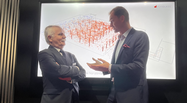 Forglass unveils hot top electric furnace at Glasstec 2024