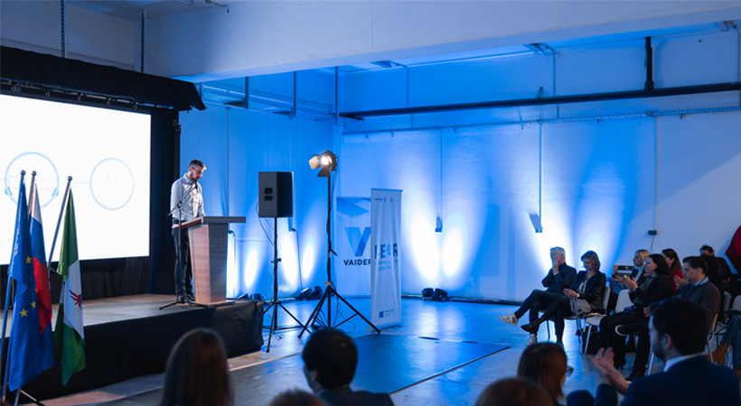 Gorazd Krese, BEAR Project Co-ordinator, spoke at Hrastnik1860's event for the Vaider Group’s Sustainable Week.