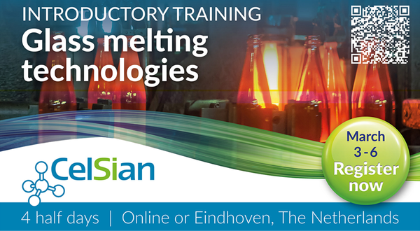 CelSian to host introductory glass melting training course
