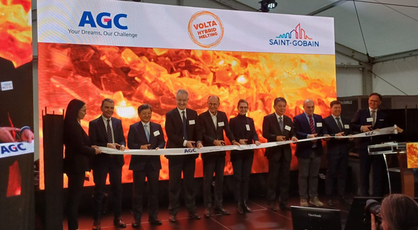 Volta flat glass production line started at AGC plant